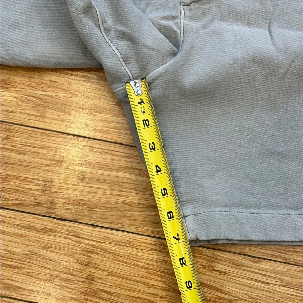 Faherty Light Gray Flat Front Shorts - Picture 7 of 7